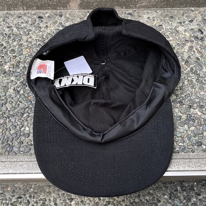 帽子ダナキャランニューヨーク ナイロン キャップ 90s - キャップ