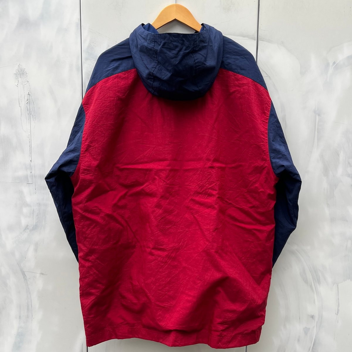 NIKE/ナイキ 裏フリースナイロンフードジャケット 90年代 (USED NIKE/ナイキ 裏フリースナイロンフードジャケット 90年代 (USED