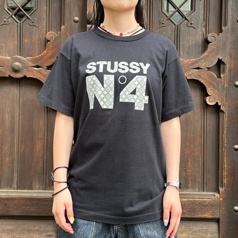 STUSSY/ステューシー モノグラムTシャツ 00年代 Made in USA STUSSY/ステューシー モノグラムTシャツ 00年代 Made in USA