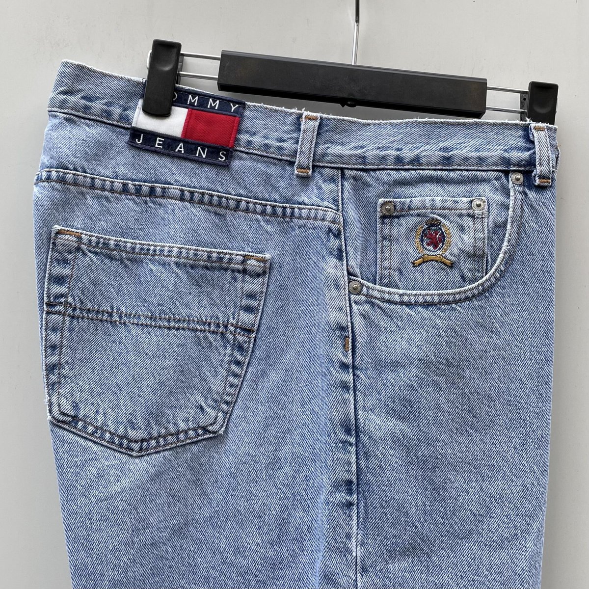 JEANS トミー ジーンズ メガネフレーム TJ0051 KB7 TOMMY JEANS /トミージーンズ 5ポケットデニムショーツ 00年前後