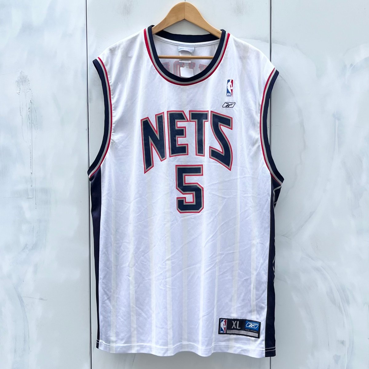 NBA Reebok　リーボック　ピストンズ　プリントロゴ　ノースリーブ　古着 NBA Reebok リーボック ピストンズ プリントロゴ ノースリーブ