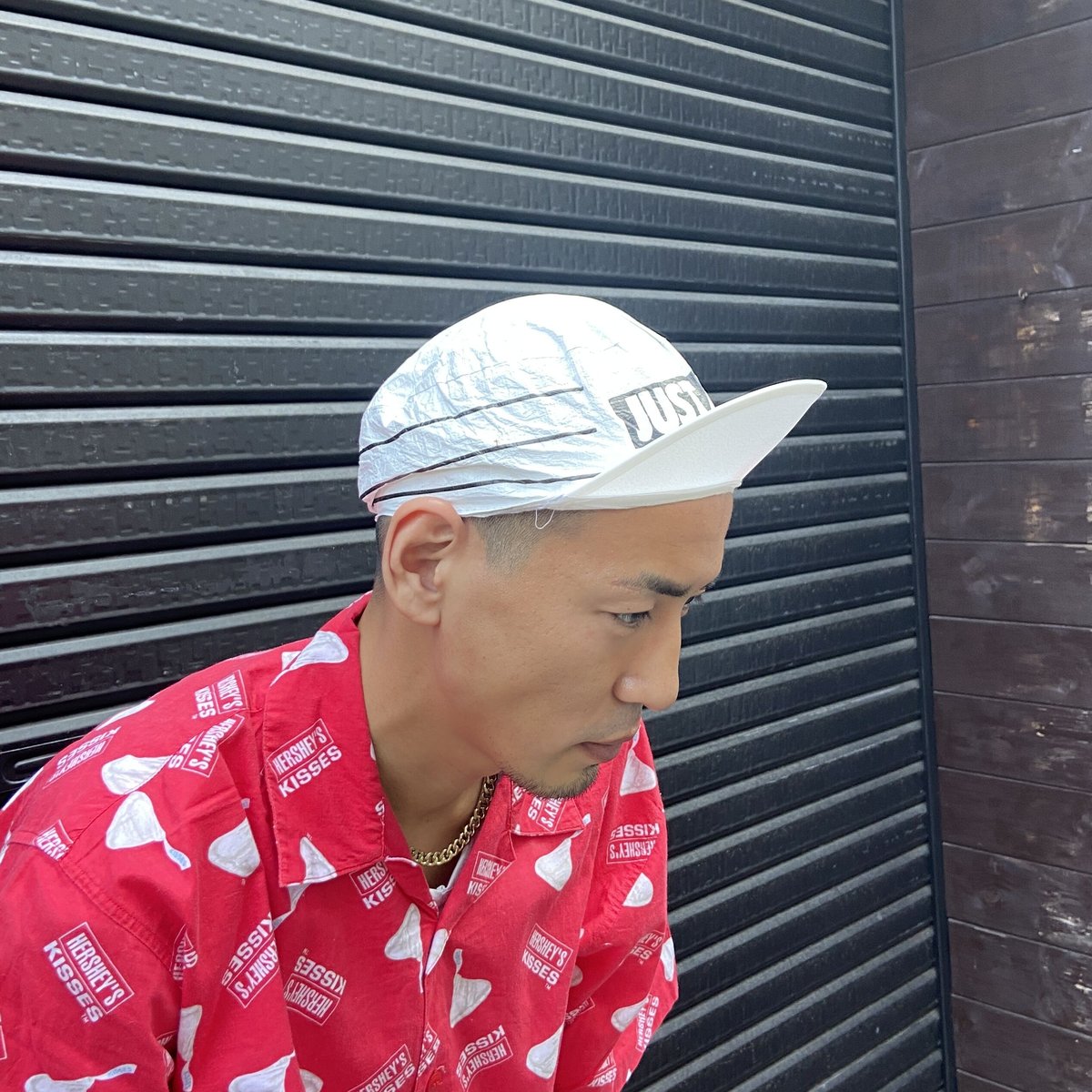 NIKE/ナイキ JUST DO ITタイベック キャップ 90年代 (DEADSTOCK) 