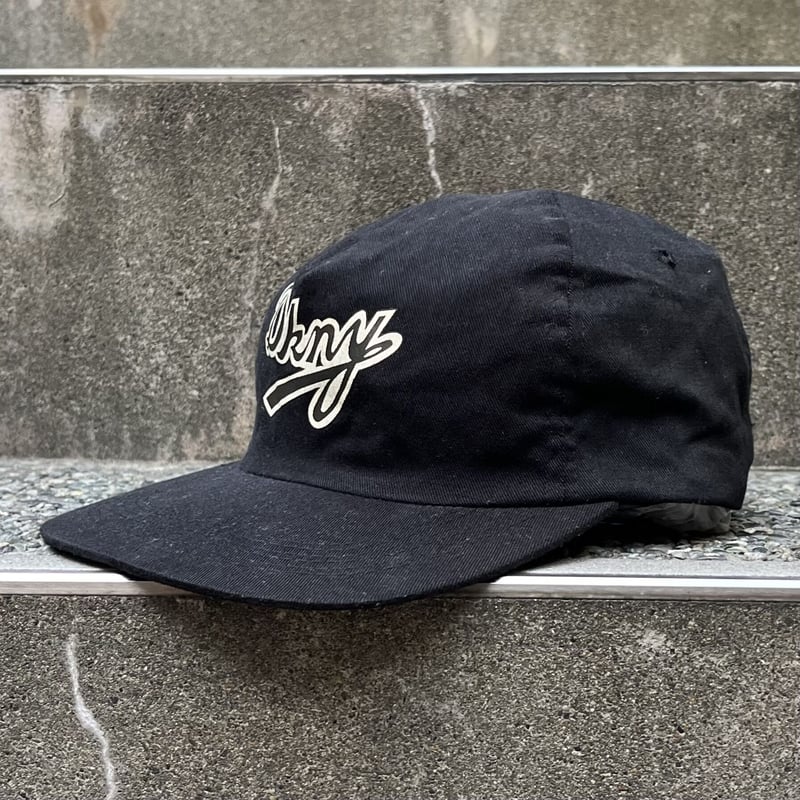 DKNY/ダナキャランニューヨーク ロゴキャップ 90年代 Made in USA (DEAD