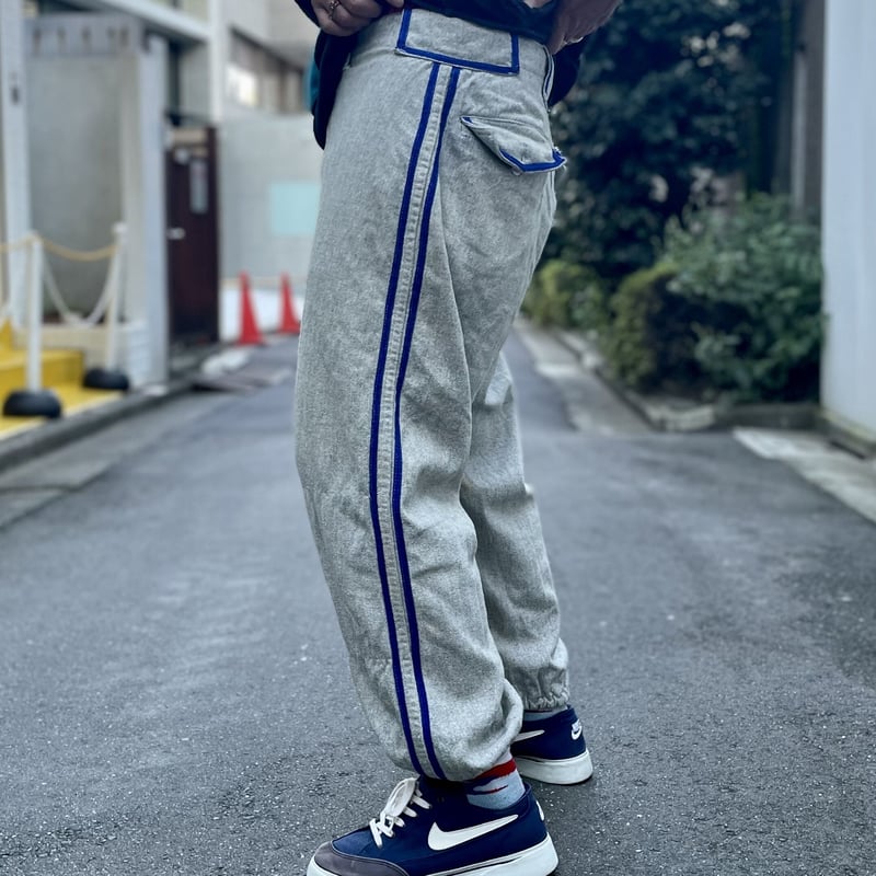 WOOL SIDE LINED BASEBALL PANTS/ウールサイドラインベースボールパ