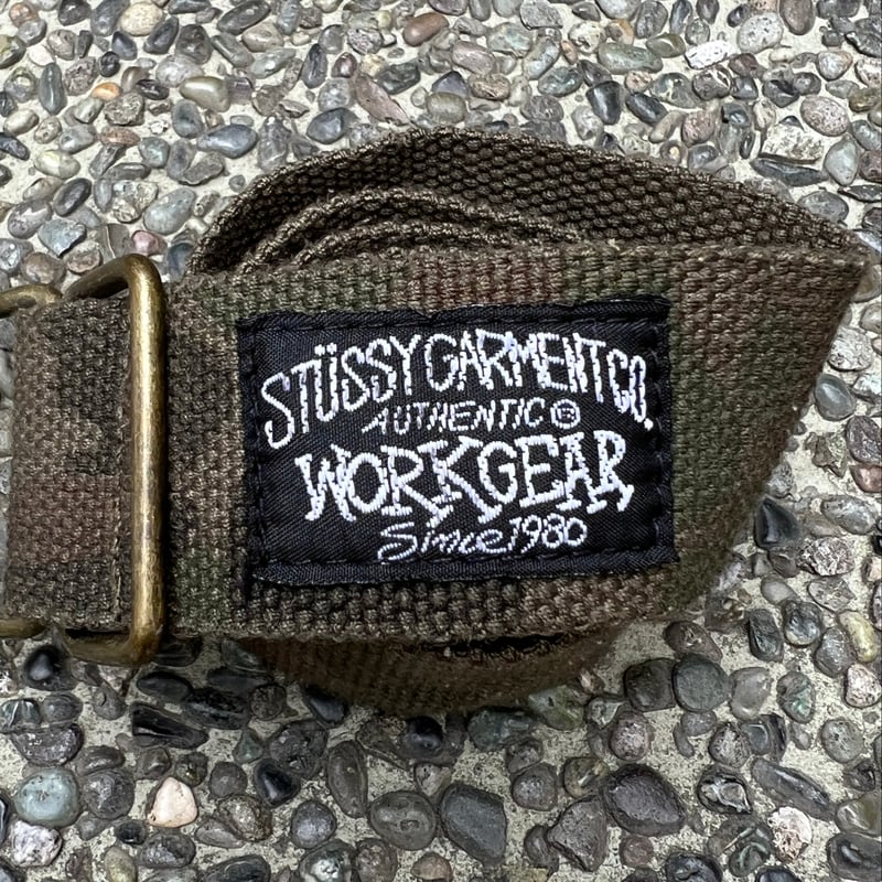 STUSSY/ステューシー Wリング ベルト 00年代 (USED) | chameleon STUSSY/ステューシー Wリング ベルト 00年代 (USED) | chameleon
