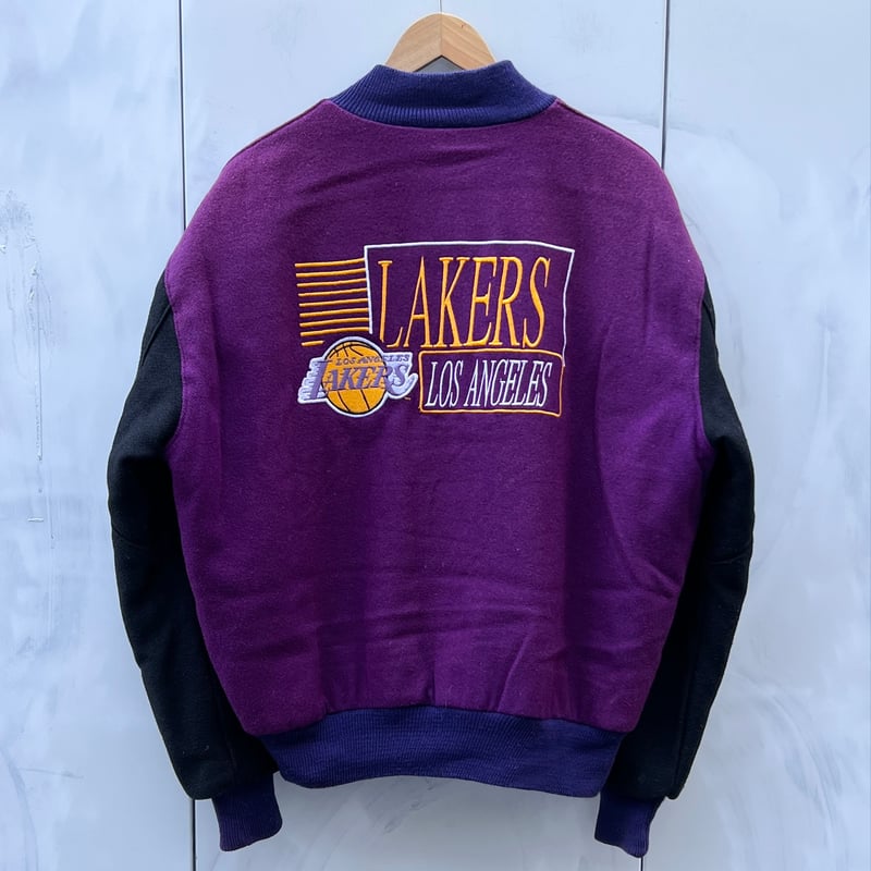 NBA Lakers スタジャン 紫