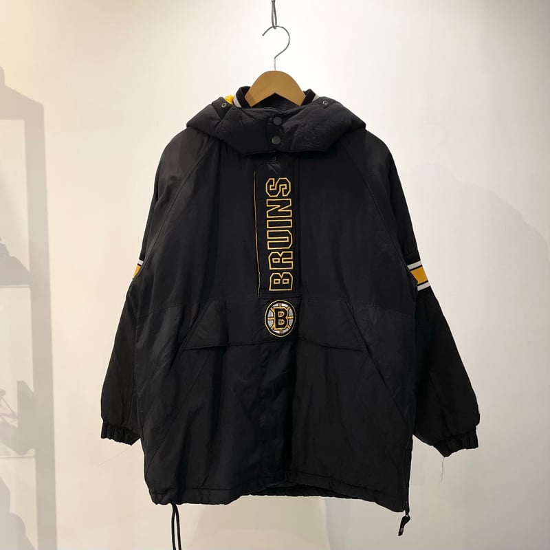 STARTER NHL BRUINS/スターター ボストンブルインズ プルオーバー中綿  