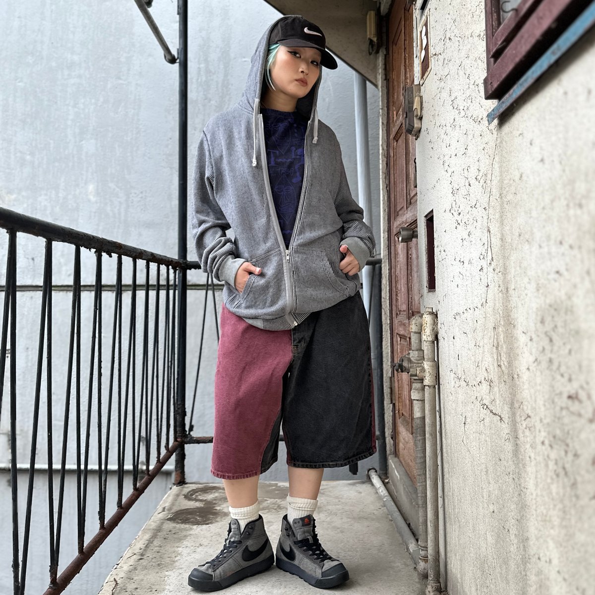 00's stussy スウェット 2000s STUSSY ステューシー／スウェット トレーナー 迷彩 - メルカリ
