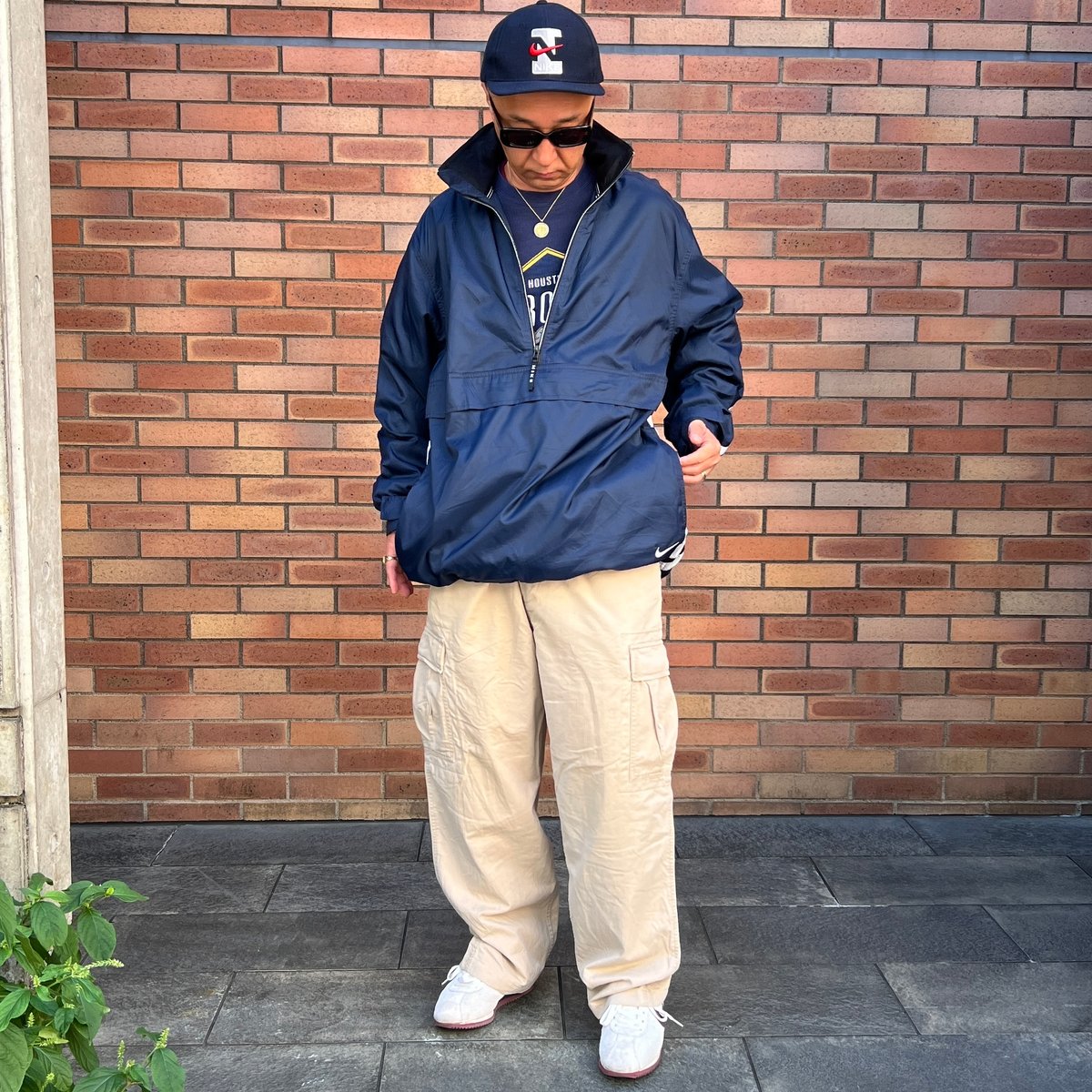 NIKE/ナイキ ハーフジップ ウィンドブレーカージャケット 2000年 NIKE/ナイキ ハーフジップ ウィンドブレーカージャケット 2000年