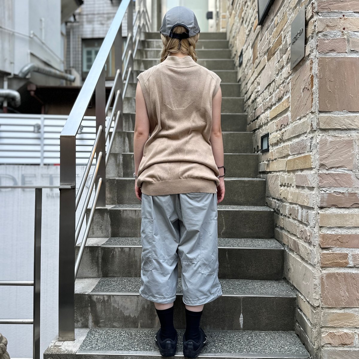 00s nike ハーフジップニット NIKE GOLF/ナイキゴルフ ハーフジップ ノースリーブ ニット 00