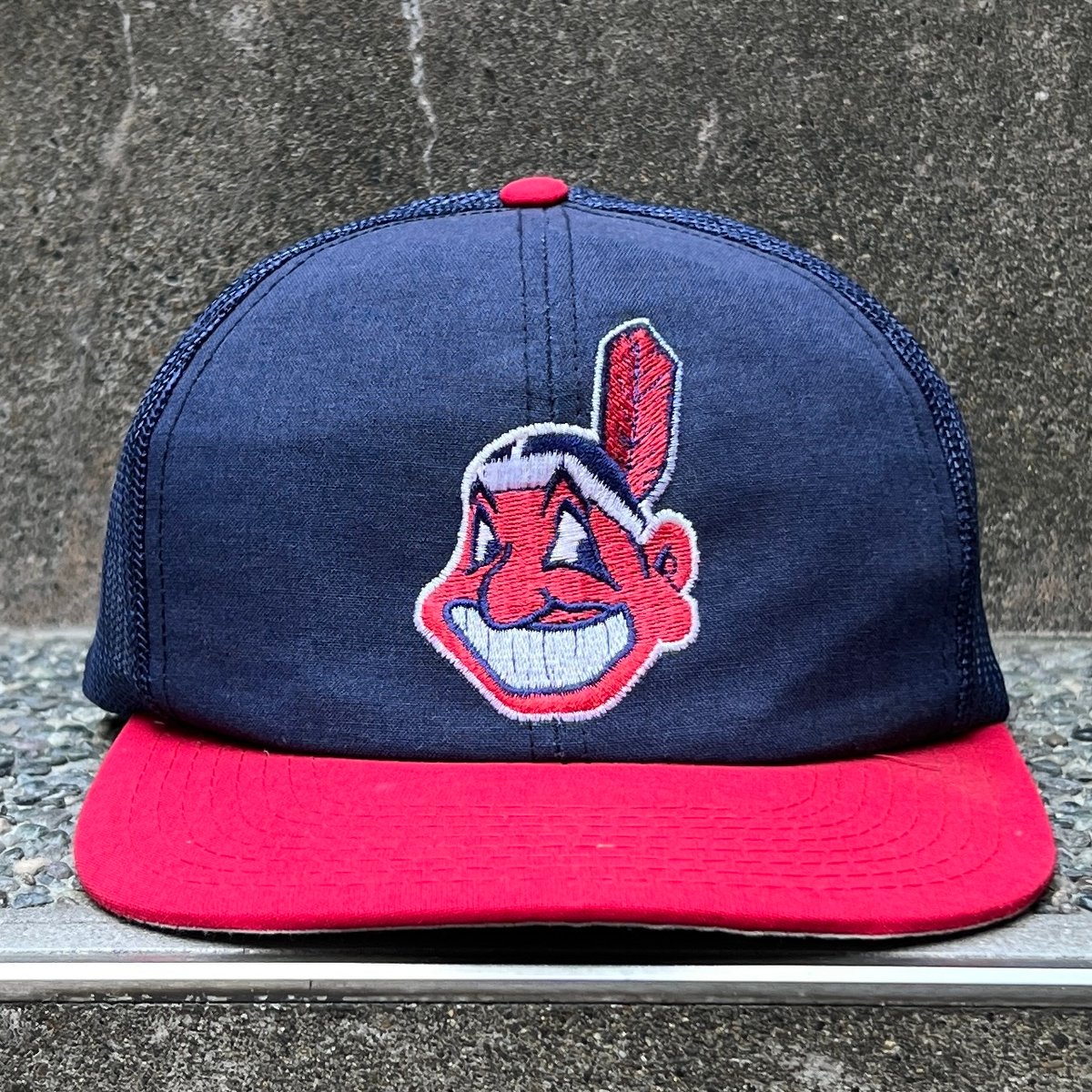 MLB INDIANS/クリーブランドインディアンズ メッシュトラッカー MLB INDIANS/クリーブランドインディアンズ メッシュトラッカー