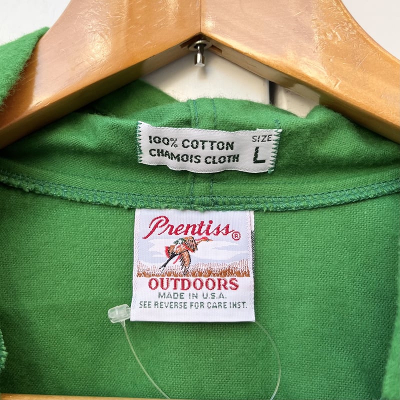 Prentiss/プレンティス ハーフジップ ネルパーカ 90年代 Made In USA (