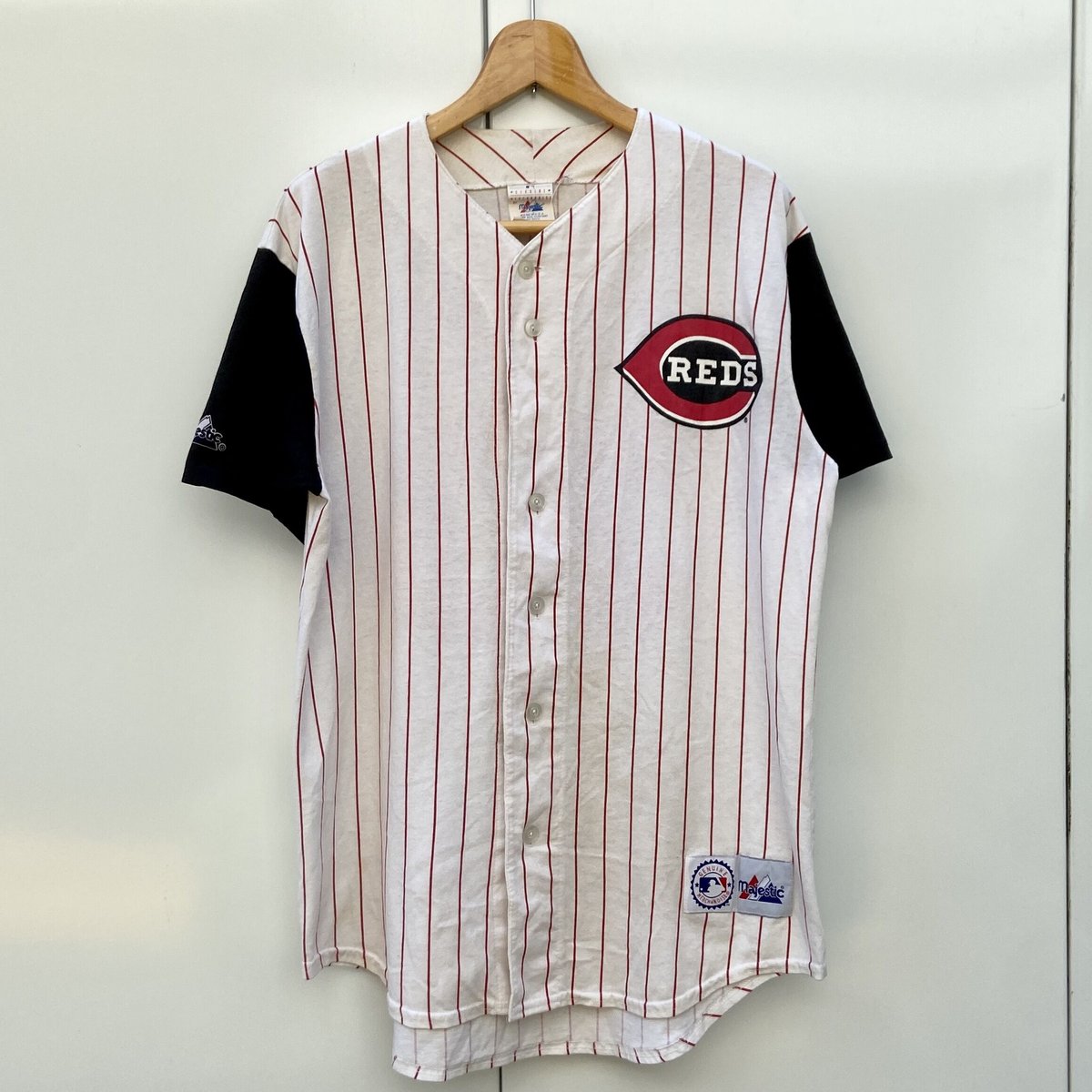 MAJESTIC MLB REDS/シンシナティレッズ ３０GRIFFEY ベースボールシャツ