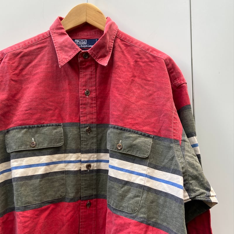Polo Ralph Lauren/ポロラルフローレン ハンプシャツ 90年代