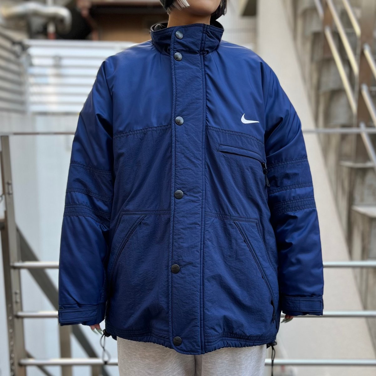 レアモデル◎90s NIKE 切り替え中綿JKT vintage レアモデル◎90s00s NIKE 切り替え中綿JKT vintage 【公式通販】