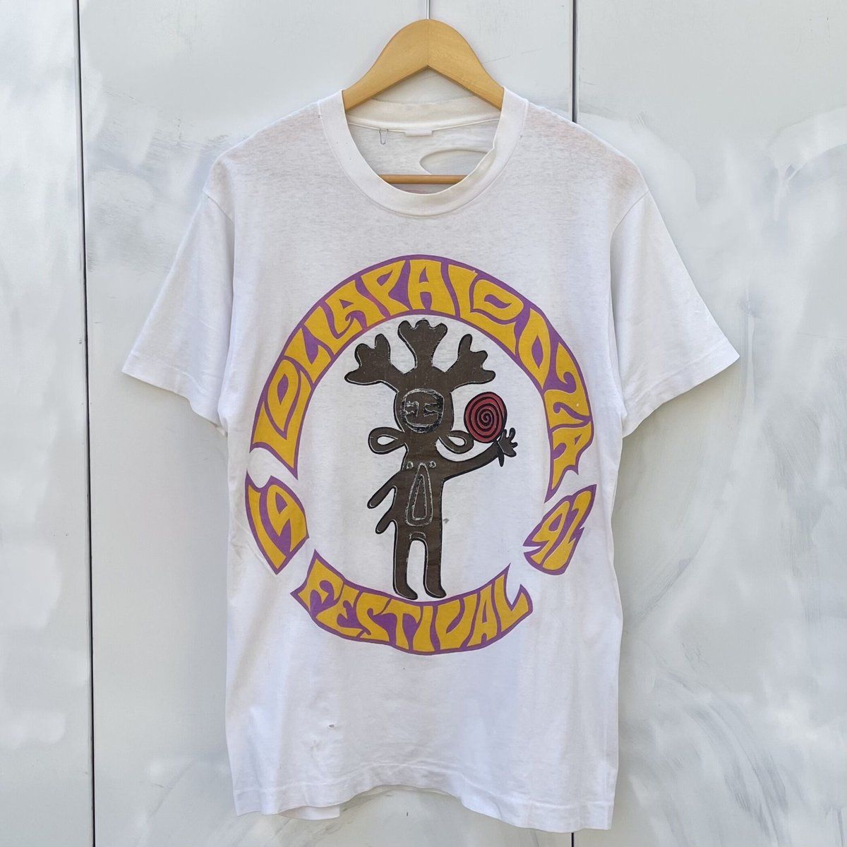 サイズLLOLLAPALOOZA 1992 T-shirt  ロラパルーザ　tシャツ美品