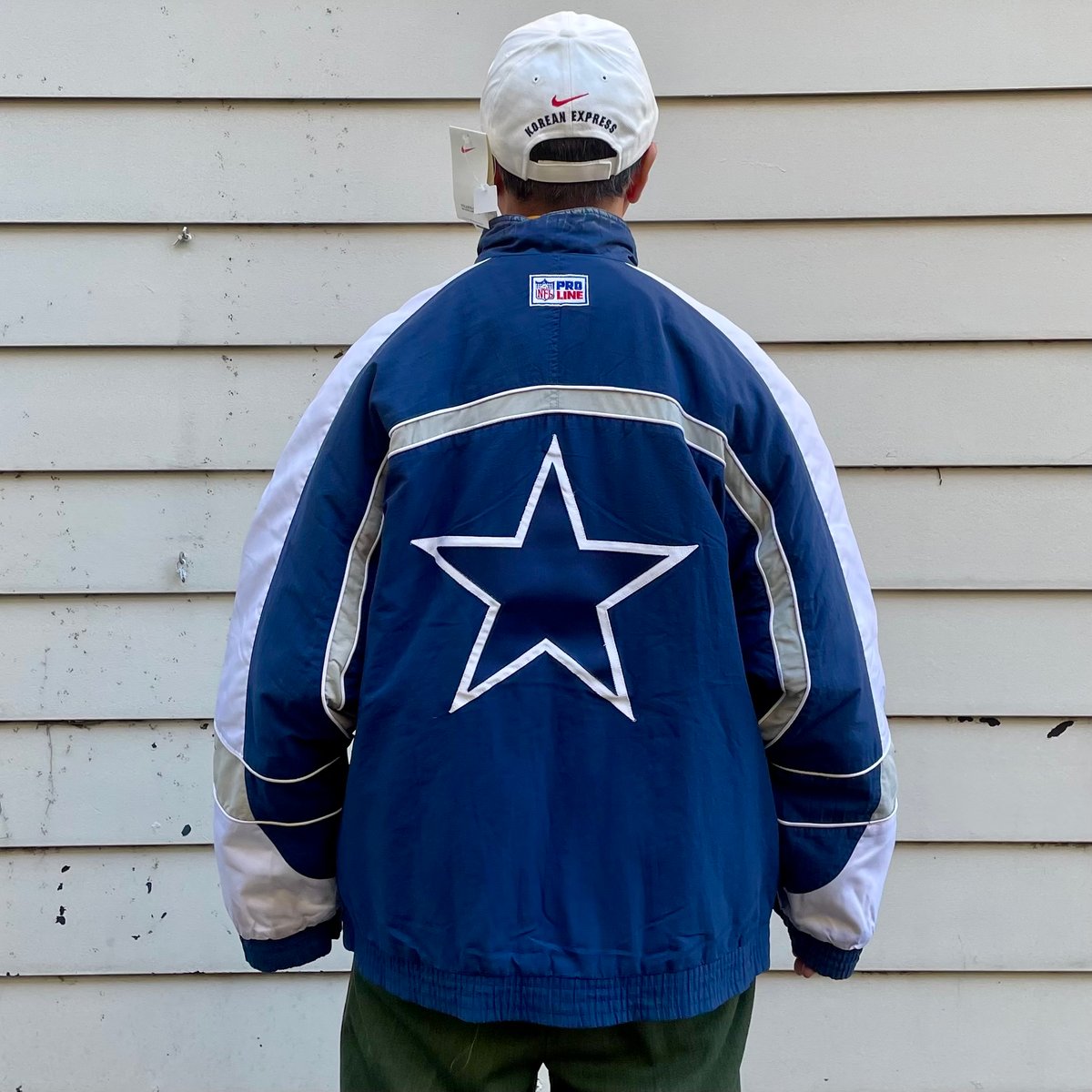 NIKE NFL COWBOYS/ナイキ ダラス カウボーイズ 中綿ジャケット 90年代  