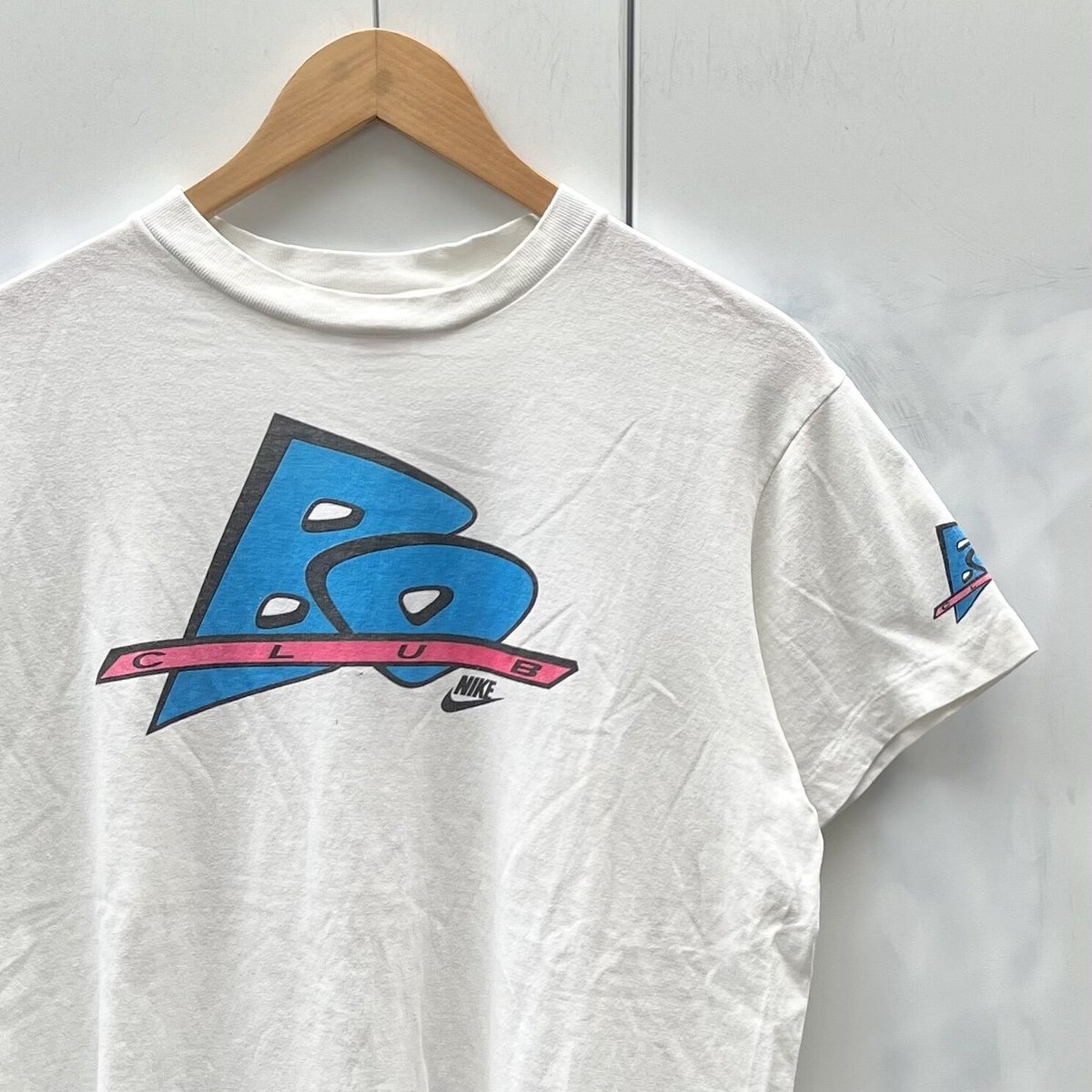 NIKE/ナイキ BO CLUB Tシャツ 90年前後 Made in USA (USED) NIKE/ナイキ BO CLUB Tシャツ 90年前後 Made in USA (USED)