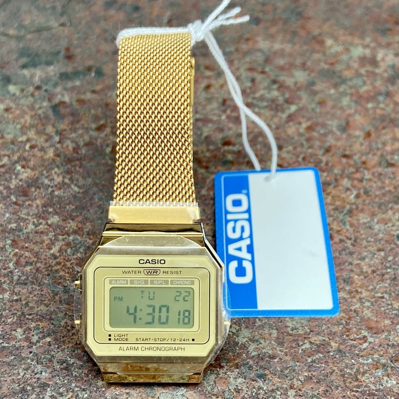 希少品！CASIO コスモフェイズ アラーム クロノグラフ 腕時計 