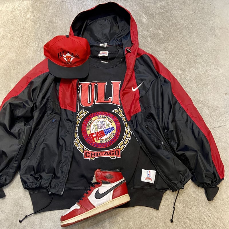 NIKE/ナイキ ナイロンフードジャケット 90年代 (USED NIKE/ナイキ ナイロンフードジャケット 90年代 (USED