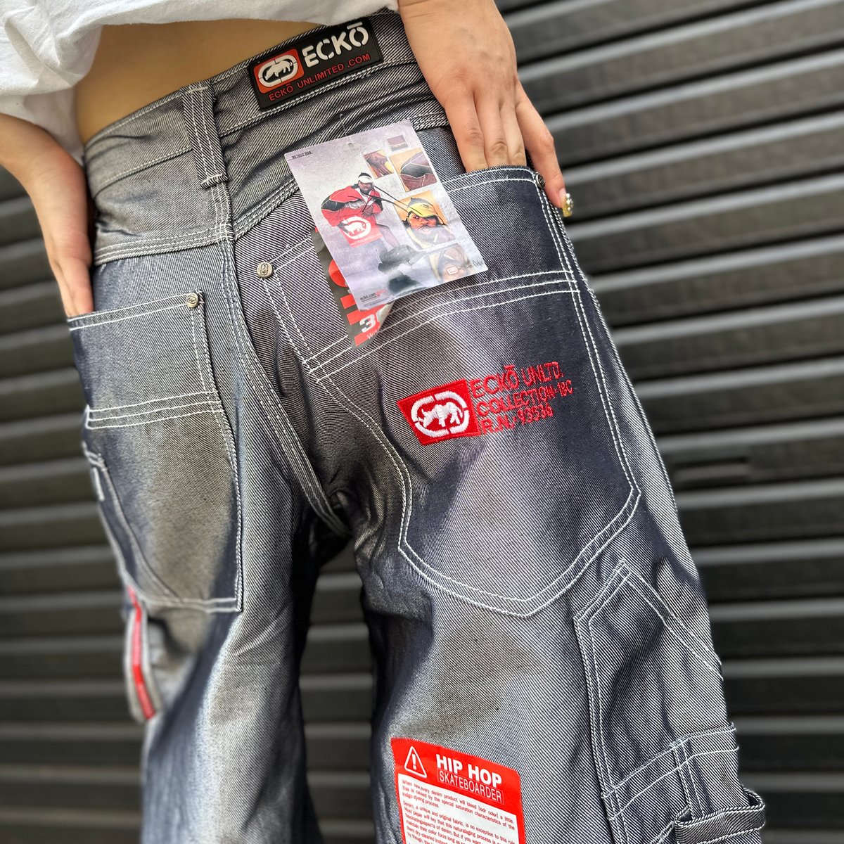 ECKO UNLTD/エコーアンリミテッド ペインター 3/4パンツ 00年 ECKO UNLTD/エコーアンリミテッド ペインター 3/4パンツ 00年