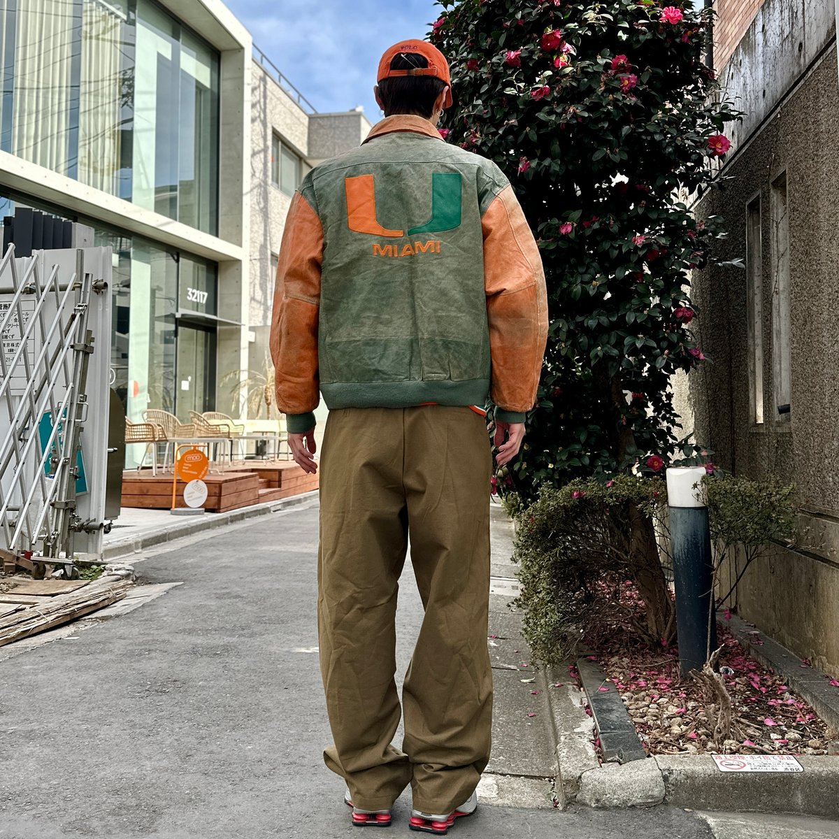 MIAMI HURRICANES/マイアミハリケーンズ レザージャケット 90年代 