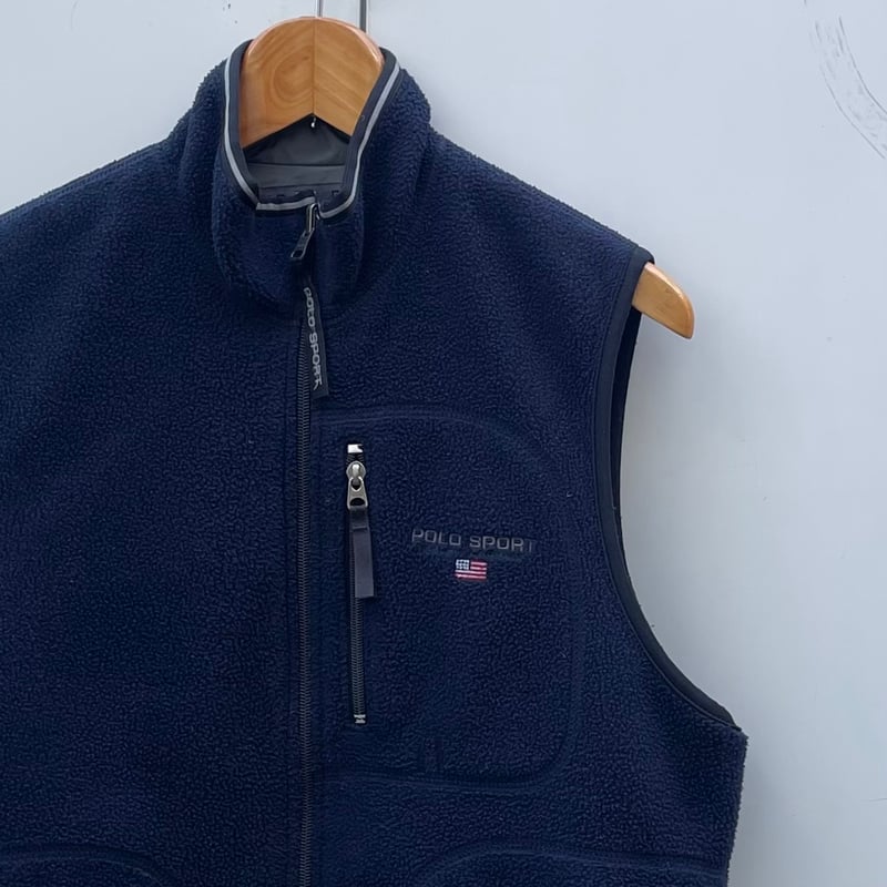POLOSPORT/ポロスポーツ リバーシブルベスト 90年代 Made in USA POLOSPORT/ポロスポーツ リバーシブルベスト 90年代 Made in USA