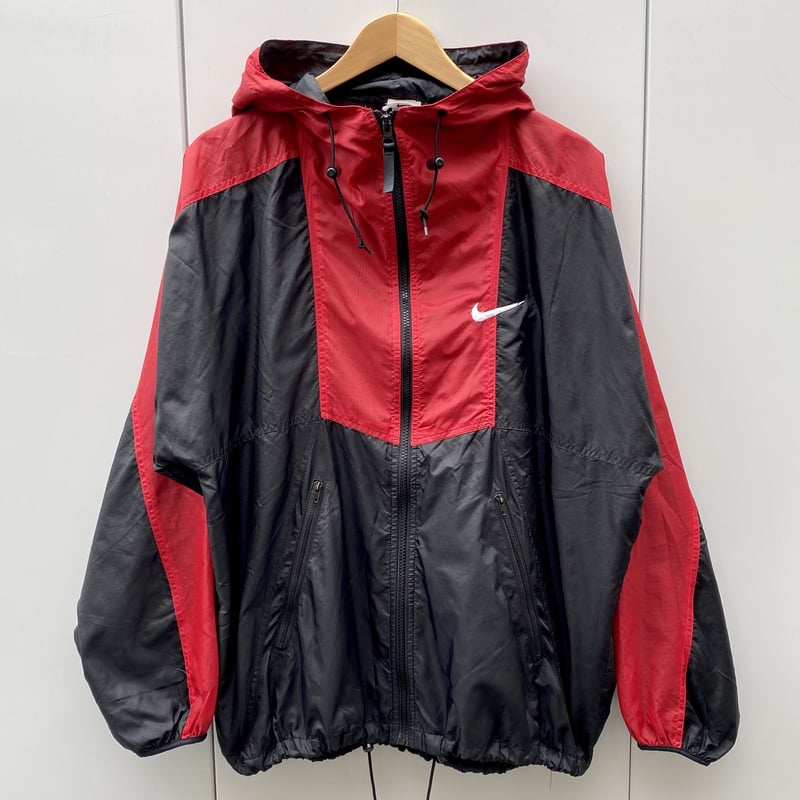 NIKE/ナイキ ナイロンフードジャケット 90年代 (USED NIKE/ナイキ ナイロンフードジャケット 90年代 (USED