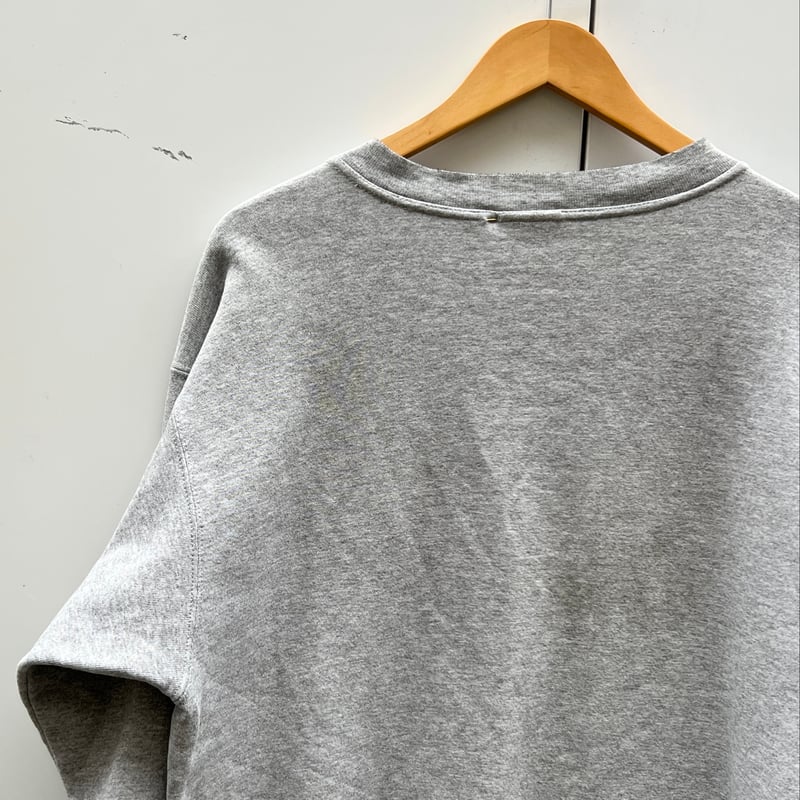 【90‘ｓ】　ナイキ　スウェットトレーナー　ビッグロゴ　グレー系　L NIKE/ナイキ ビッグロゴスウェット 90年代 Made in USA (USED