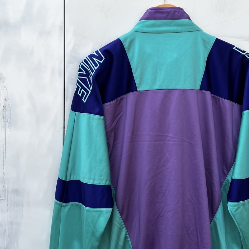 NIKE/ナイキ ビッグロゴ ジャージジャケット 90年前後 (USED NIKE/ナイキ ビッグロゴ ジャージジャケット 90年前後 (USED