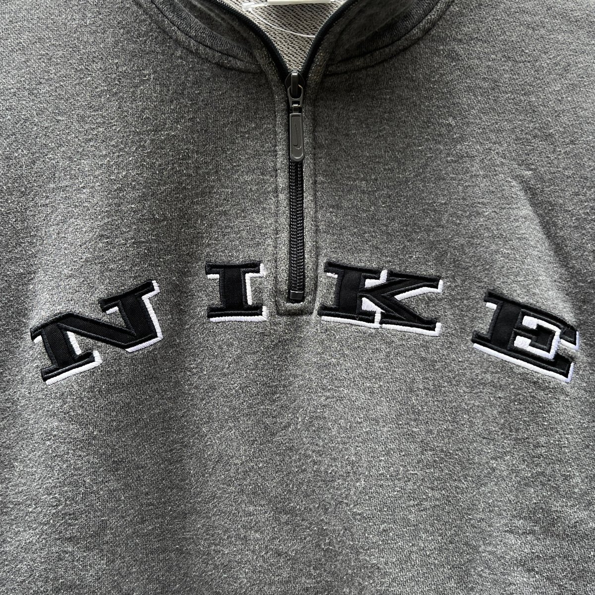 NIKE/ナイキ ビッグスウォッシュ ハーフジップスウェット 90年代 NIKE/ナイキ ビッグスウォッシュ ハーフジップスウェット 90年代