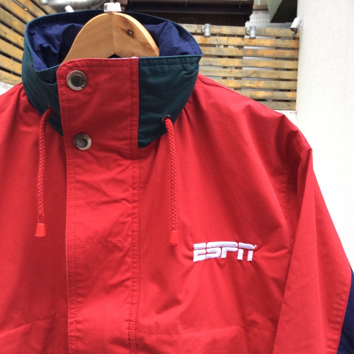 ESPN/イーエスピーエヌ 切り替えナイロンジャケット 90年代 (DEADSTOCK 