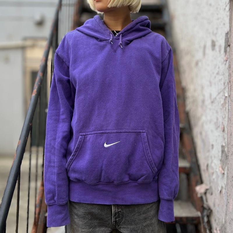NIKE/ナイキ センタースウォッシュ フードスウェット 00年代 NIKE/ナイキ センタースウォッシュ フードスウェット 00年代
