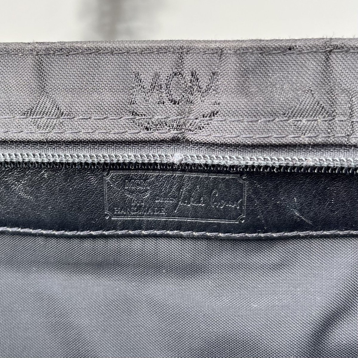 MCM/エムシーエム トートモノグラムトートバッグ 90年代 (USED