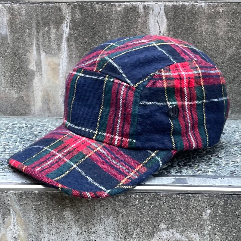 NEW YORK HAT/ニューヨークハット チェック ジェットキャップ 90年代