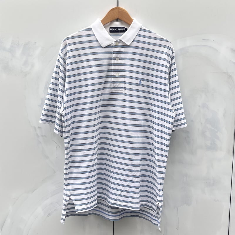 POLOGOLF/ポロゴルフ ボーダーポロシャツ 2000年前後 Made In
