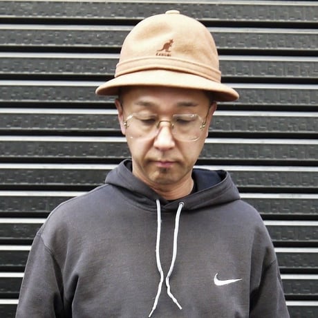 KANGOL／カンゴール PLAIN WOOL GROUSER  ハット 80～90年代 Made In ENGLAND (USED)