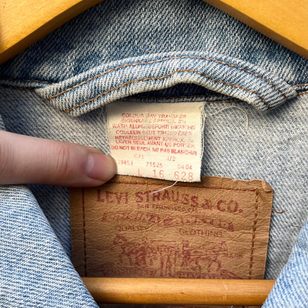 Levis リーバイス デニムジャケット Gジャン 75525 Levi's - リーバイス 90s 75525 デニムジャケット Gジャン