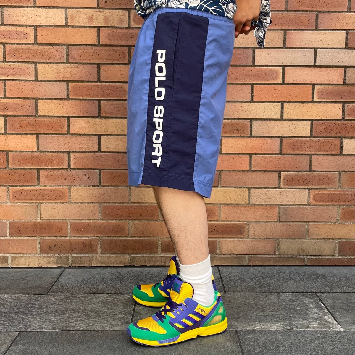 90年代 ポロスポーツ　スイムショーツ　魚 90年代 ポロスポーツ スイムショーツ 魚