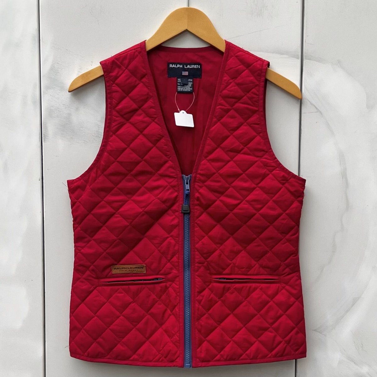 90s POLOSPORT RALPHLAUREN USA製 キルティングベスト 90s POLOSPORT RALPHLAUREN USA製 キルティングベスト