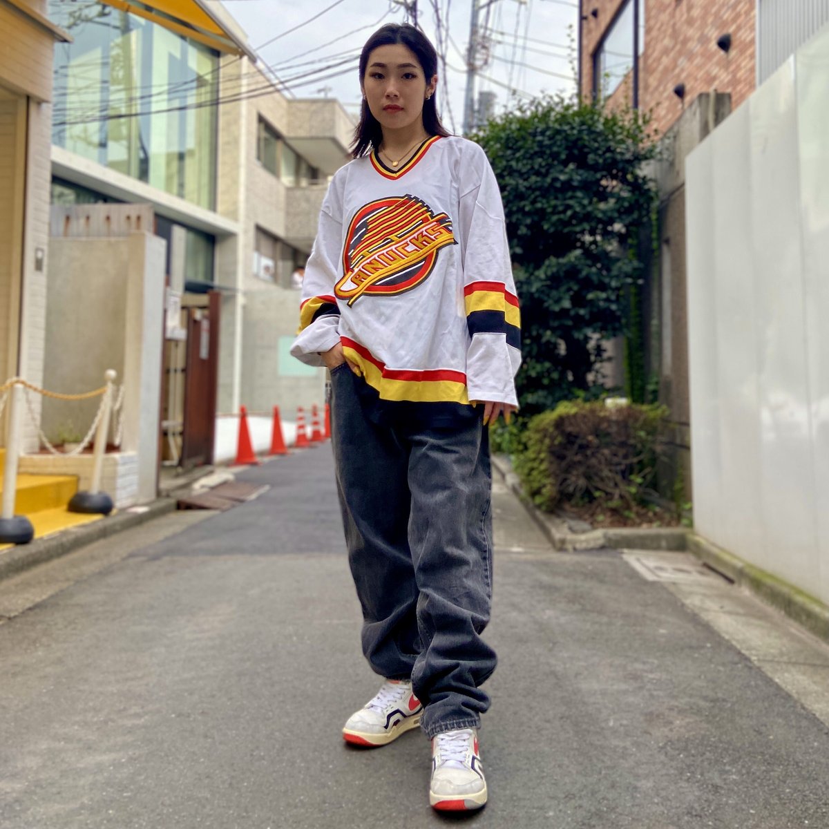CCM - NHL CCM ホッケー ゲームシャツ CANUCKS カナックス M 90s CCM - NHL CCM ホッケー ゲームシャツ CANUCKS カナックス M 90s