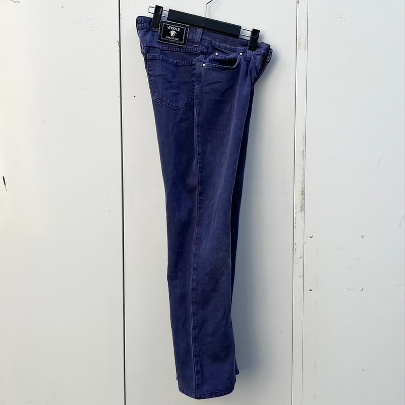 VERSACE/ヴェルサーチ パープルジーンズ 90年代 Made in ITALY