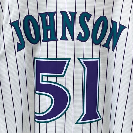 NIKE MLB DIAMONDBACKS/ナイキ アリゾナダイアモンドバックス ５１JOHNSON ベースボールシャツ (NEW)