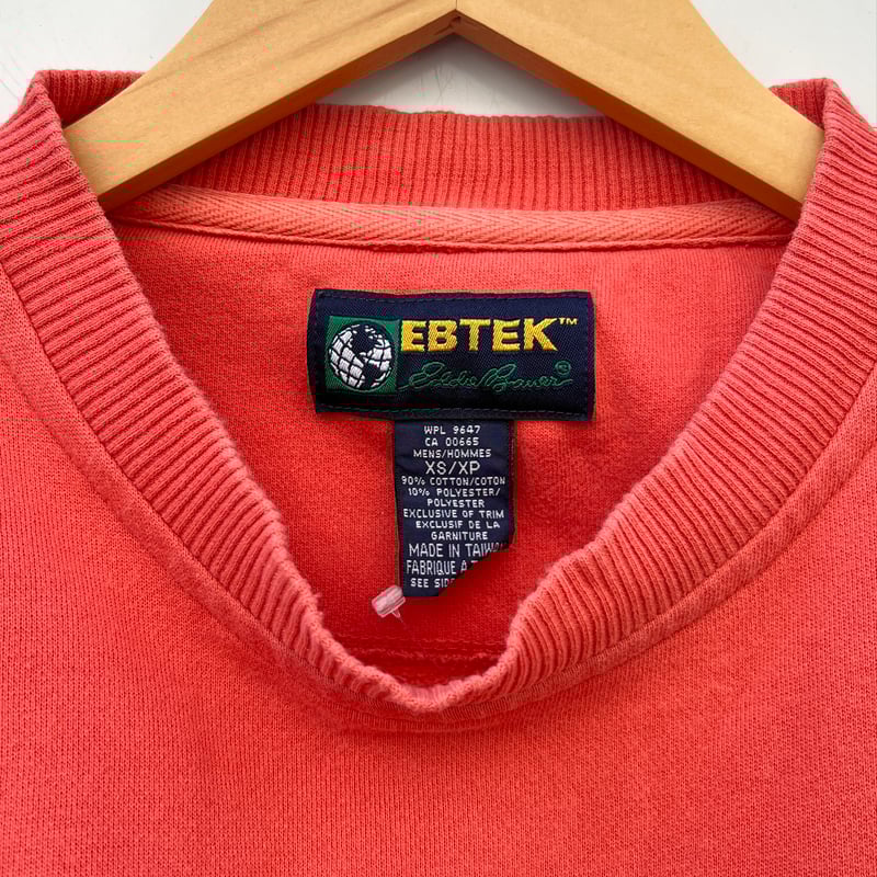 EDDIE BAUER EBTEK/エディーバウアー ロゴスウェット 2000年前後 EDDIE BAUER EBTEK/エディーバウアー ロゴスウェット 2000年前後