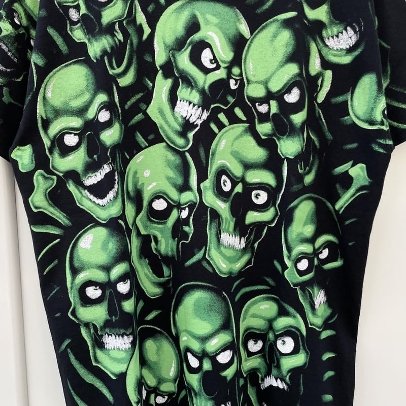 SKULL/スカル 総柄Tシャツ (NEW) | chameleon wear house O SKULL/スカル 総柄Tシャツ (NEW) | chameleon wear house O