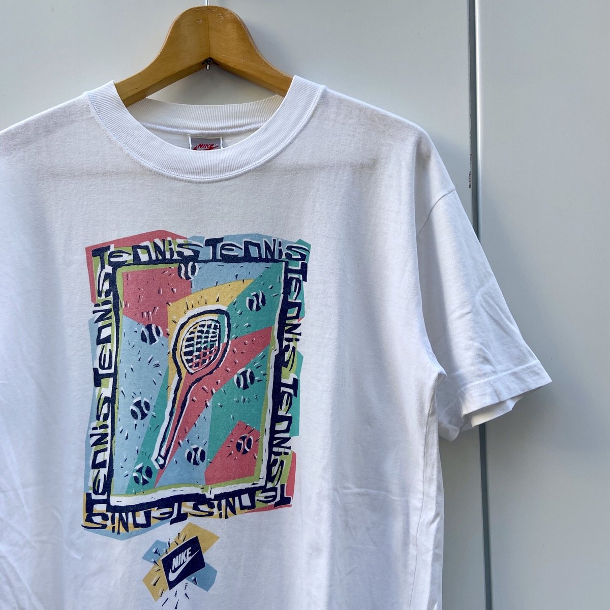 NIKE 90's テニスウォームアップウエア　サイズM used NIKE/ナイキ テニスTシャツ 90年代 (USED) | chameleon wear