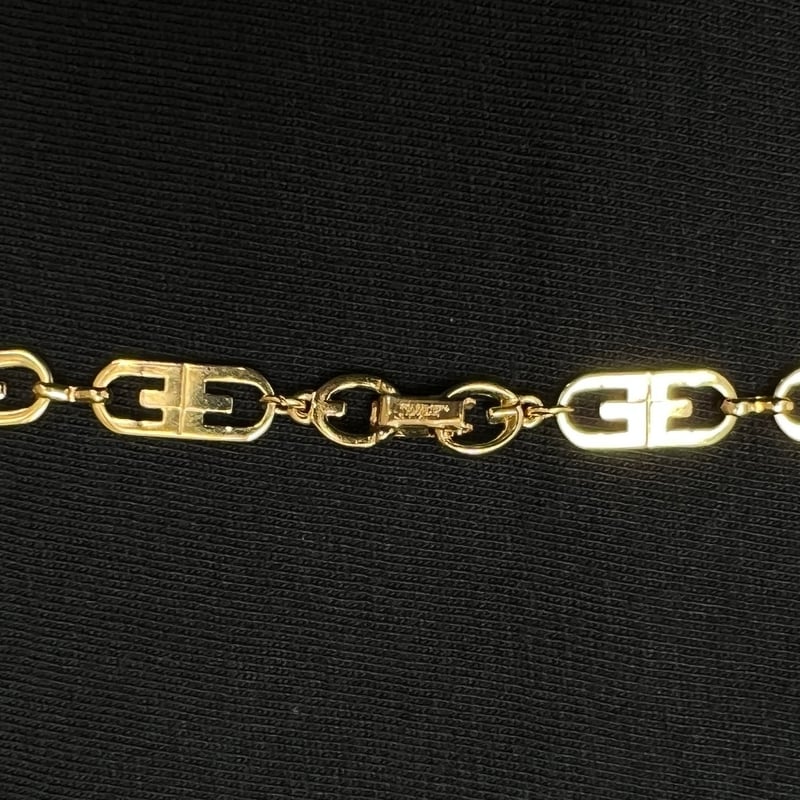 GIVENCHY/ジバンシィ ゴールドカラーネックレス&ブレスレット 80 GIVENCHY/ジバンシィ ゴールドカラーネックレス&ブレスレット 80