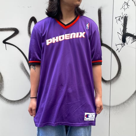Champion NBA SUNS/チャンピオン フェニックス サンズ シューティングシャツ 90年代 Made In USA (USED)