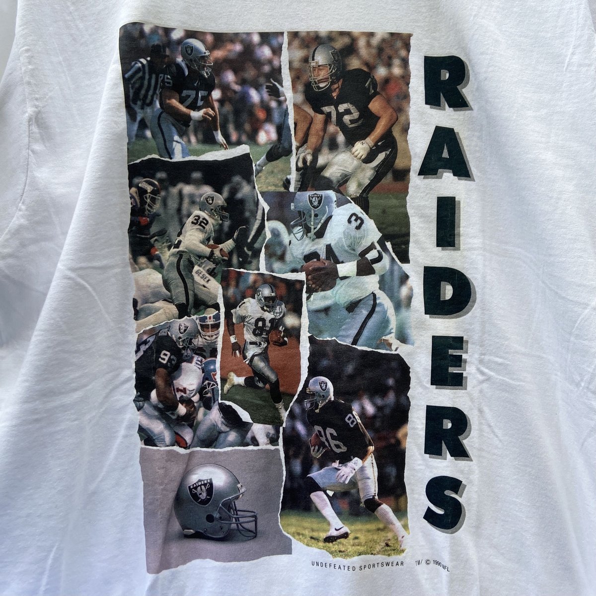 NFL RAIDERS/ロサンゼルス レイダース Tシャツ 90年 Made In USA (DEADSTOCK)