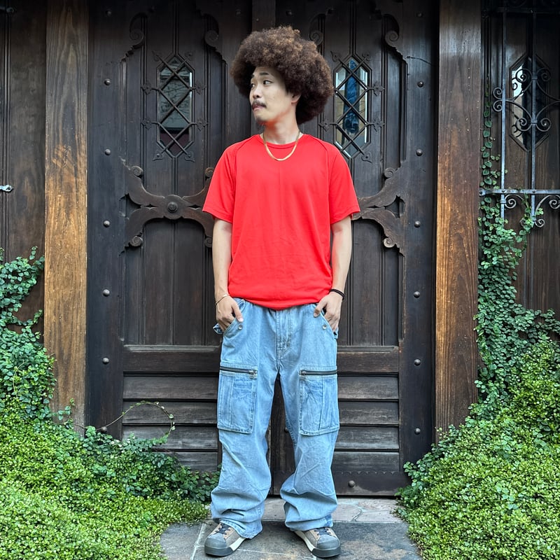 00s ヴィンテージNike fitdry Tシャツ XLサイズ グレー y2k 00s NIKEグラフィックプリントスウォッシュロゴグレー T